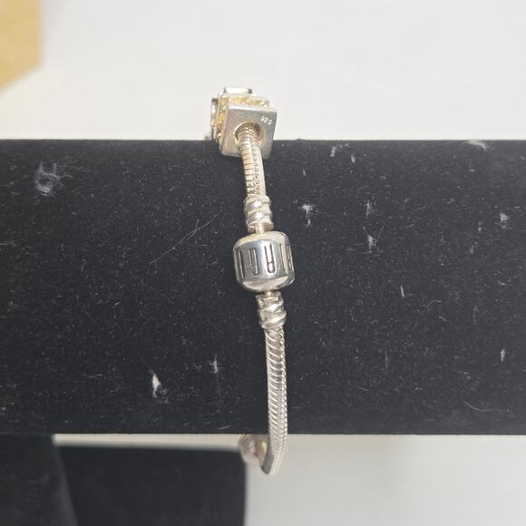 Vintage Biagi Stainless Steel 6 Charm Bracelet - Picture 5 of 8